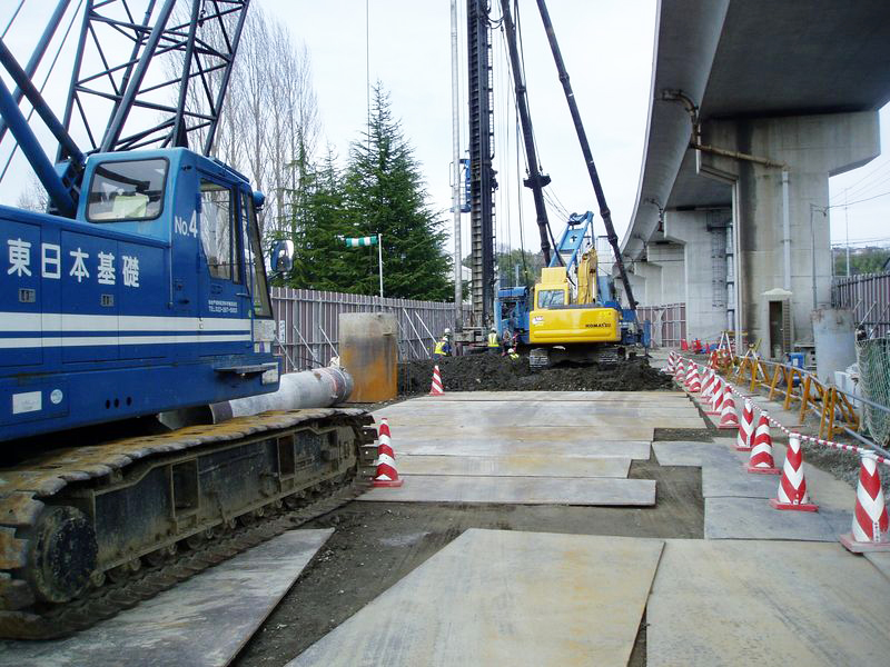 国道49号平バイパス 内郷高架橋(下り)下部工工事 国道49号平バイパス 内郷高架橋(下り)下部工工事