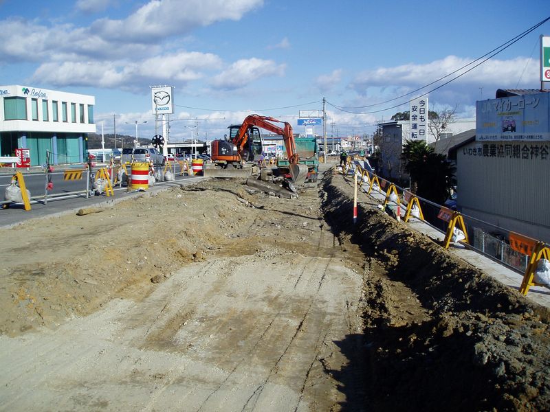 国道6号 平鎌田交差点改良工事 国道6号 平鎌田交差点改良工事