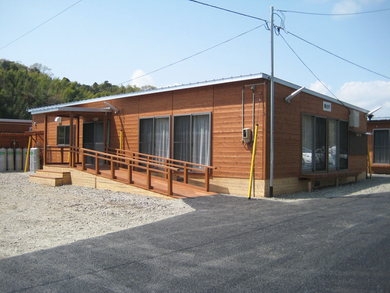 応急仮設住宅上神白建設工事