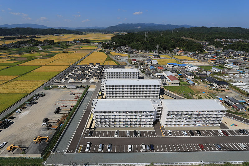 災害公営住宅四倉団地新築工事