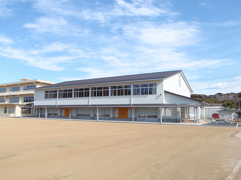 いわき市立四倉小学校屋内運動場改築工事