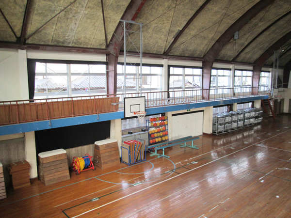 いわき市立平第二小学校屋内運動場地震補強工事